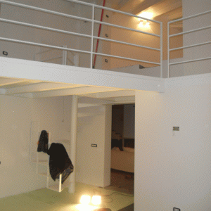 Soppalco con scala