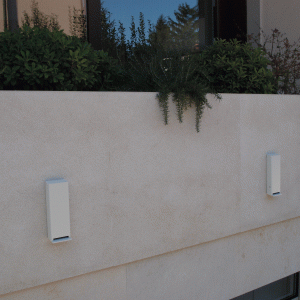 Scarico acqua in inox verniciato