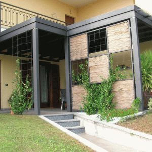 Gazebo acciaio e lexan