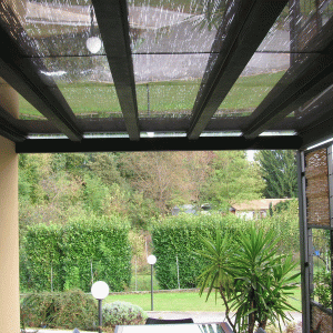 Gazebo acciaio e lexan
