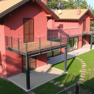 Struttura balcone in ferro
