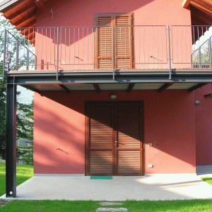Struttura balcone in ferro