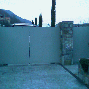 Cancello in lamiera