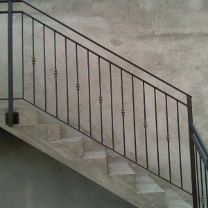 Parapetto in acciaio