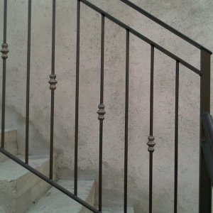 Parapetto in acciaio