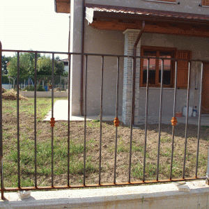 Recinzione in quadro