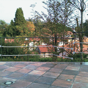 Parapetto a corda