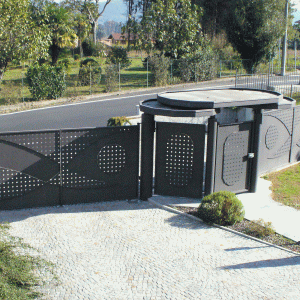Cancello in lamiera