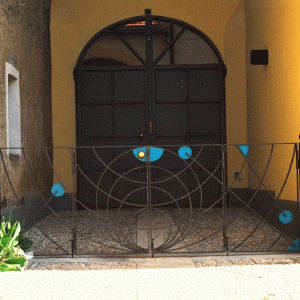 Cancelletto in ferro piatto