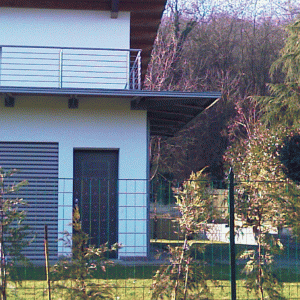 Struttura in ferro per gronda