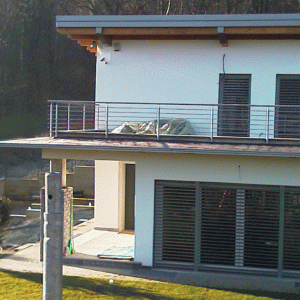 Struttura in ferro per gronda